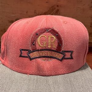 Vintage Green River Fishing Cap